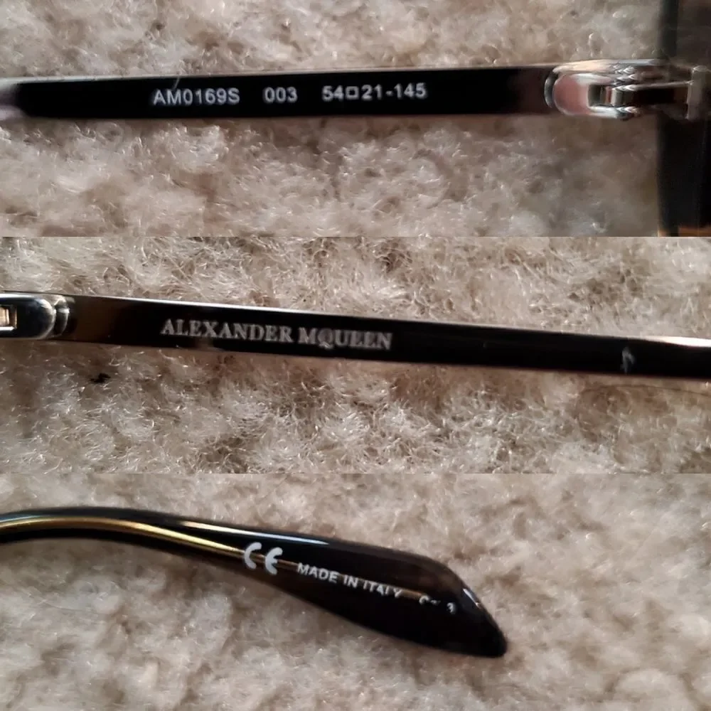 ALEXANDER MCQUEEN Unisex AM0169S 54mm